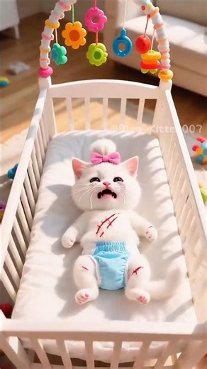 "😿Jealous Kitten Turns Into Monster Mouse?! 💥AFamily's Journey to Healing❤"#ytshorts