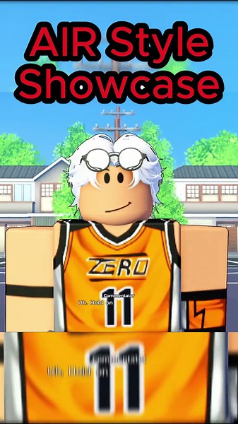 NEW AIR STYLE SHOWCASE! #azurelatch #robloxfyp #bluelock #basketballzero #lebronjames #nba #michaeljordan