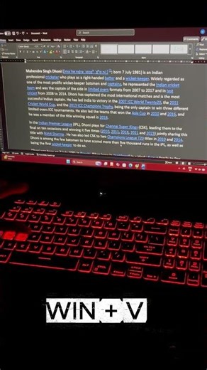 copy paste easy trick in laptop #tricks #tech #shortsfeed #shorts #laptop #tips