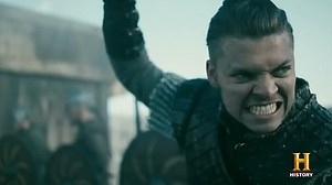 Vikings star Alyssa Sutherland throws it back to first day on set