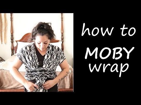 Baby Wearing Wrap tutorial | how to wrap a newborn in a Solly Carrier