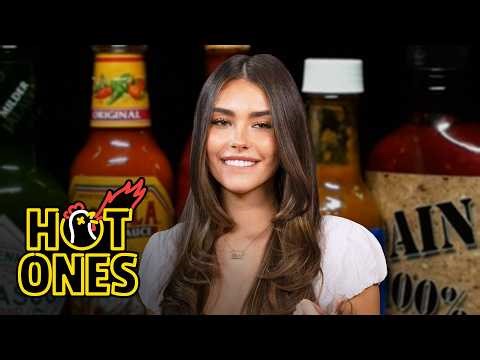 Madison Beer Lives Out Her Dream While Eating Spicy Wings | Hot Ones