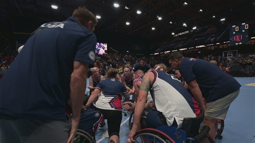Team U.S. Invictus Games | Wheelchair Basketball Finals (B-Roll)