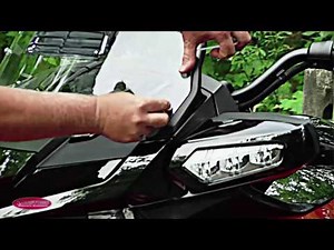F3 Spyder Windshield Install Video by F4 Customs