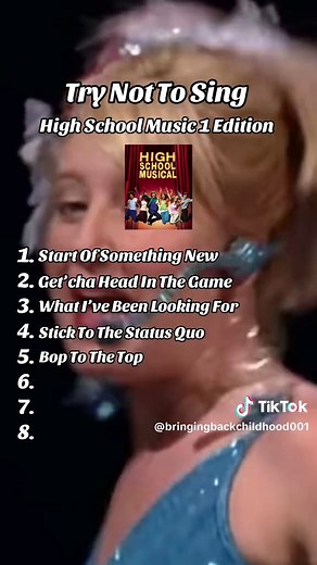 Try Not To Sing: High School Musical Challenge