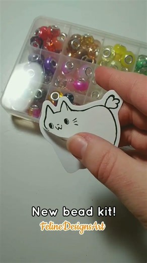 New bead kit for making keychains!! #foryou #shorts #beads #keychains #cute #smallbusiness #bracelet