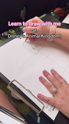 Learn to Draw at Disney's Animal Kingdom!