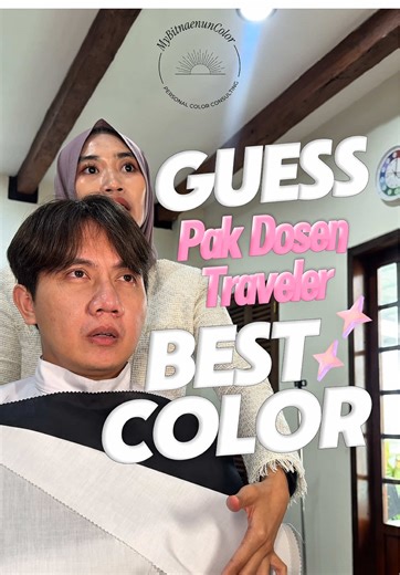 ⚠️ #QUIZBitna Guess Pak @Dosen Traveler Best Achromatic ⚠️ You might win Rp50.000! Which one suits Pak Dosen the best? Write down your anwers the reasons in the comment section Well explained reasons will be chosen☺️ Do not forget to like this reels & follow us😉 Goodluck Bitna-bepeu-deul ^o^)9 Personal Color Consulting📍Jakarta📍Bekasi📍Bandung #personalcolorjakarta #personalcolorbandung #personalcolorbekasi #personalcolorindonesia