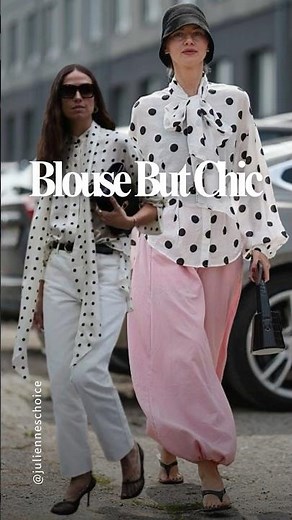 Polka Dot Blouses Done Right | Chic Outfit Ideas