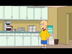 Caillou drinks poison/Killed.