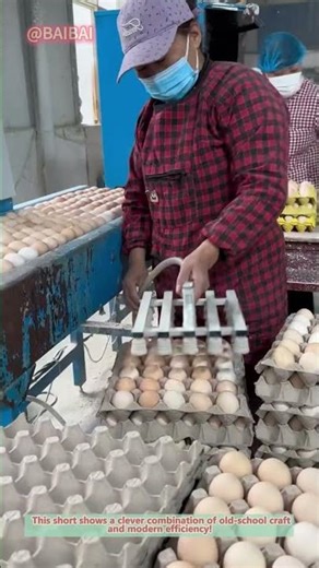 The Secret to Fast Egg Processing! #shorts