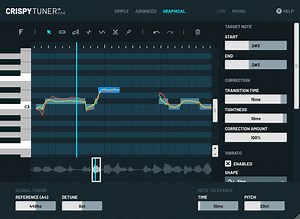 CrispyTuner vocal tuning suite available at Plugin Alliance