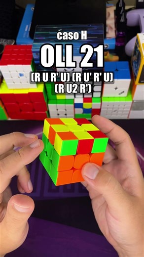 OLL 21 CASO H NO CUBO MÁGICO