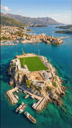 They Built a BILLION Dollar Stadium on a Island! 🏝️⚽