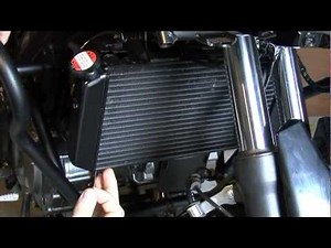 How To Replace Your Motorcycle Radiator Coolant | DL650 Vstrom L0