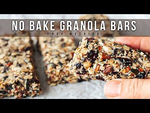 NO BAKE Oatmeal Bars Recipe
