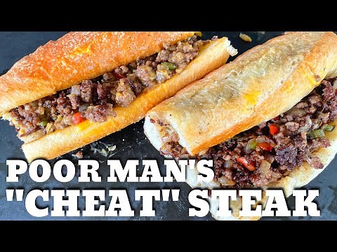 Delicious Ground Beef Cheesesteak Sandwich On The Blackstone Griddle - Easy And Tasty Recipe!