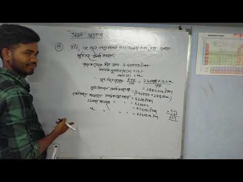 Class 10 simple interest chapter এর math solution