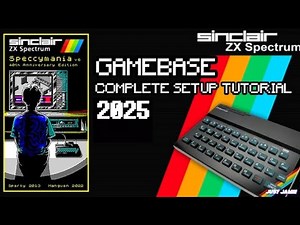 Gamebase SpeccyMania - Complete Beginners Guide 2025 #zxspectrum #sinclairzxspectrum #emulator