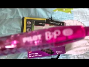 Staples Office Supplies Haul for Journal, Diary or Calendar