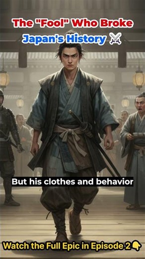 Oda Nobunaga: The "Fool" Who Broke Japanese History⚔️ #japanesehistory #shogun