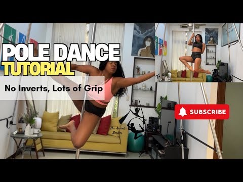 No Invert Pole Dance Tutorial | Afterglow by Phaeleh and Soundmouse | The Aerial Besties