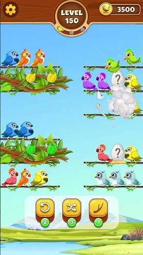 Bird Sort Game Level 150