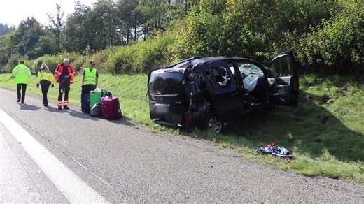 Unfall auf A96 im Kreis Ravensburg: Mehrere Verletzte