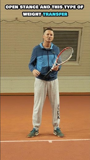 Simple Tennis Forehand Open Stance Footwork Drill #tennis #tennisforehand #feeltennis