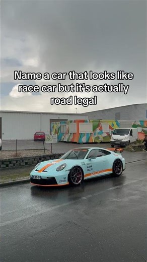 Name a car that looks like race car but it's actually road legal #automobile #automotive