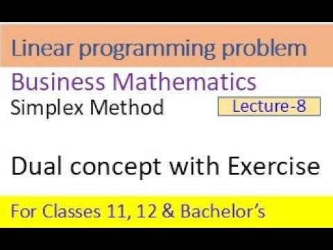 Dual simplex method || Dual in LPP || Dual concept || Minimize to maximize conversion ||