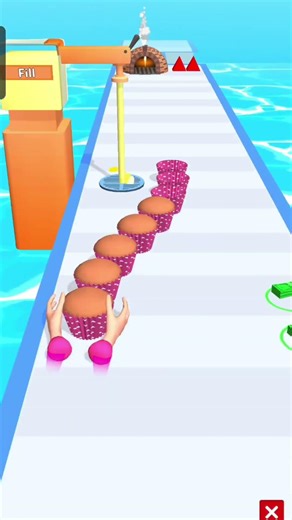 Cupcake making ugly🎂 bakery stack lvl-293 #shorts #ytviral