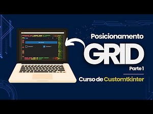 Grid no Customtkinter || Curso Customtkinter