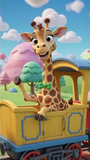 🦁 All Aboard the Animal Train! | Fun Kids Song & Nursery Rhyme