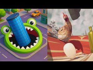 Hole.io VS Egging On - SpeedRun Gameplay Walkthrough (Android,iOS) NEW UPDATE Ep 1