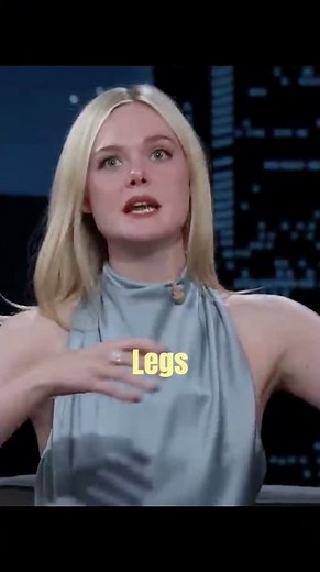 Watch Elle Fanning Reveals CRAZY Predator Scene with Jimmy Kimmel! #ellefanning