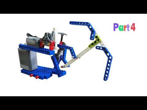 (64) Lego Old Man Chopping Wood Part 4