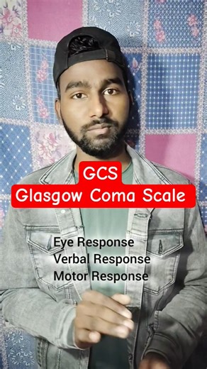 Glasgow Coma Scale क्या होता है 🔥#gcs #patientcare #shorts
