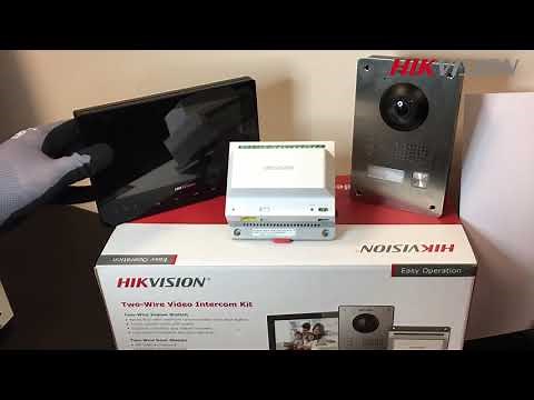 Hikvision Tutorials — 2 Wire Video Intercom Kit (Introduction)