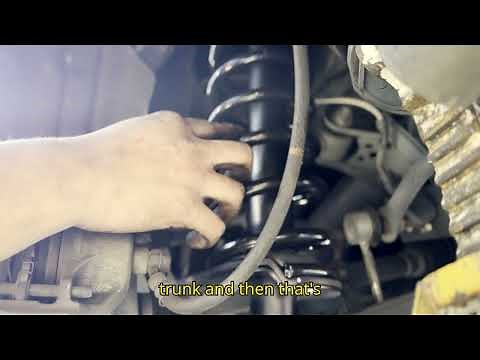 2007 Lexus IS250 rear strut shock absorber replacement
