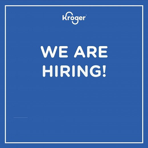 We’re hiring 10,000 associates nationwide! Come join our amazing team to help keep our stores open to support local communities. Positions available immediately. Apply here: https://jobs.kroger.com/. | Kroger