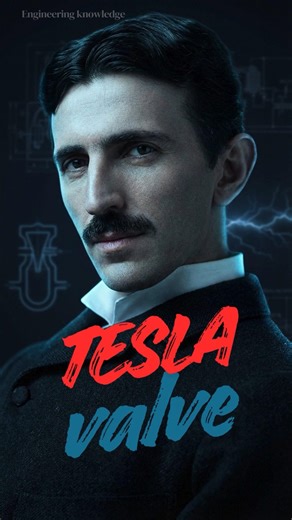 Nikola Tesla का 100 साल पुराना आविष्कार! 🤯 How Tesla Valve Works Without Moving Parts?
