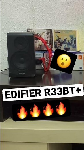 EDIFIER R33BT+ BASS TEST