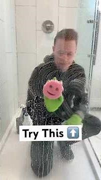 The Best Way To Clean Glass Shower Doors! #howto #cleaning #diy