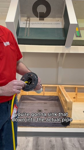 No more leaking weep holes 👉 This is how to properly flood test with a 2" Cherne Test Ball. 🚿💦 | Oatey