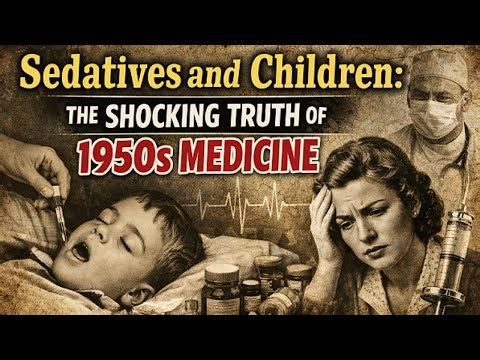 Sedatives and Children: The Shocking Truth of 1950s Medicine