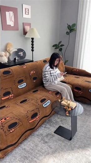 #Soft & Comfortable Fabric #Home Essentials Living Room Style SofaCover " #shortsfeed