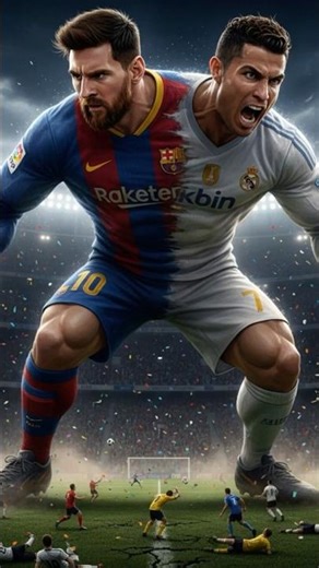 Messi + Cristiano fusionados | El GOAT definitivo