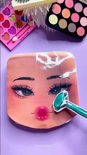 ASMR Satisfying Makeup Mannequin Skincare Roblox Baddie Paper Craft Sounds Dress to impress green