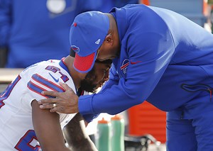 Bills Clean Out Their Lockers